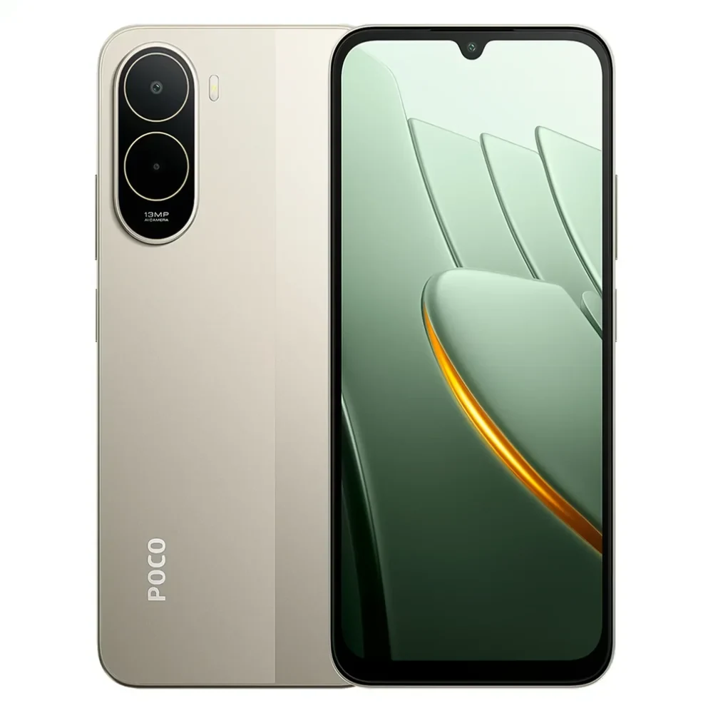 Celular Xiaomi Poco C81 Pro 4gb 256gb - Dourado